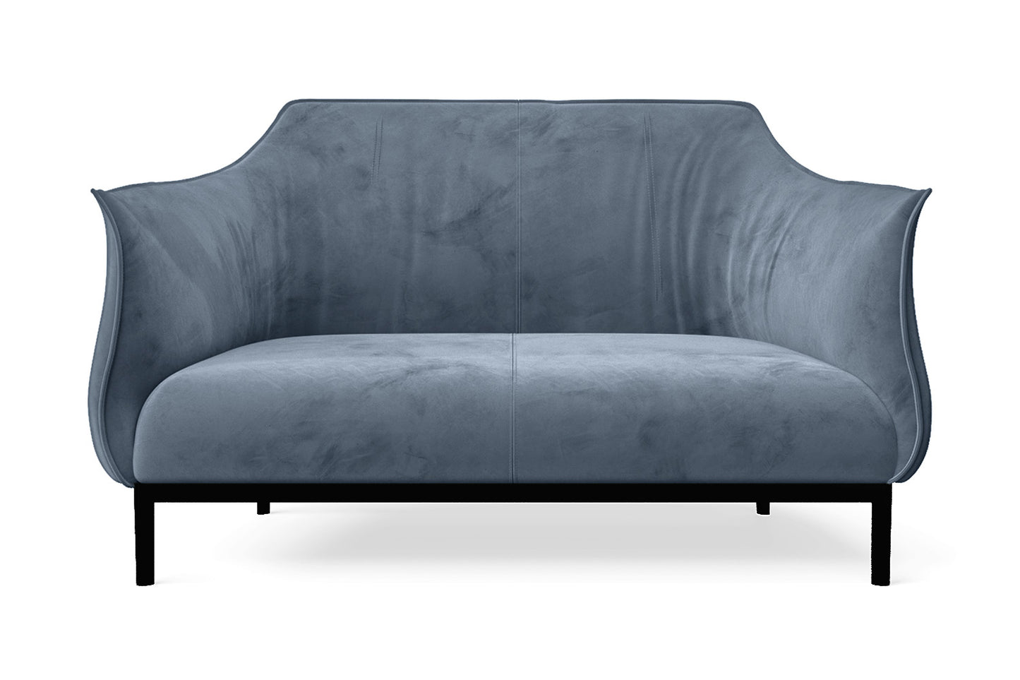 Lamezia 2 Seater Sofa Baby Blue Velvet