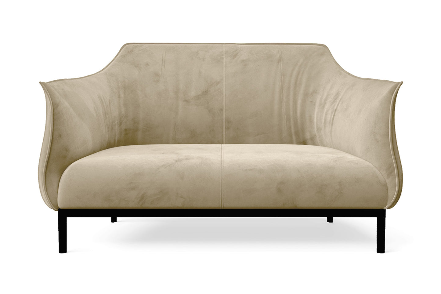 Lamezia 2 Seater Sofa Cream Velvet