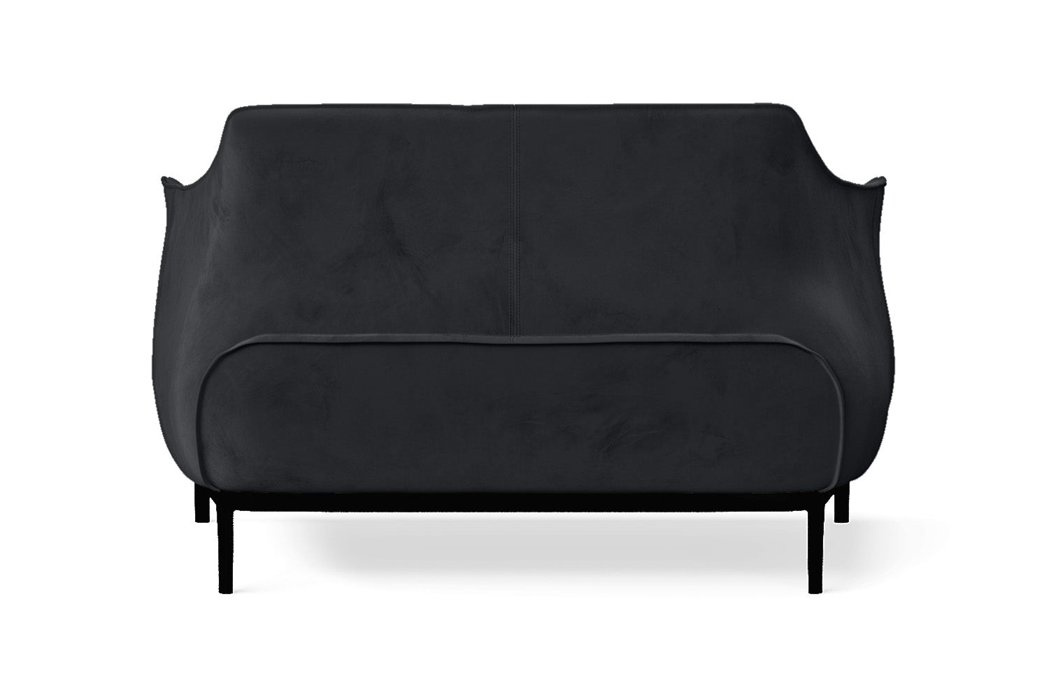 Lamezia 2 Seater Sofa Dark Grey Velvet