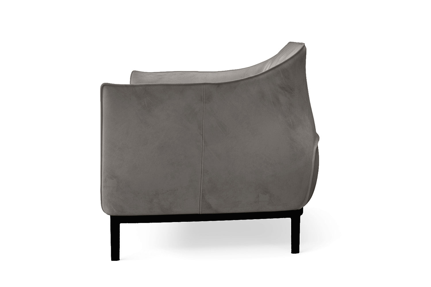 Lamezia 2 Seater Sofa Grey Velvet