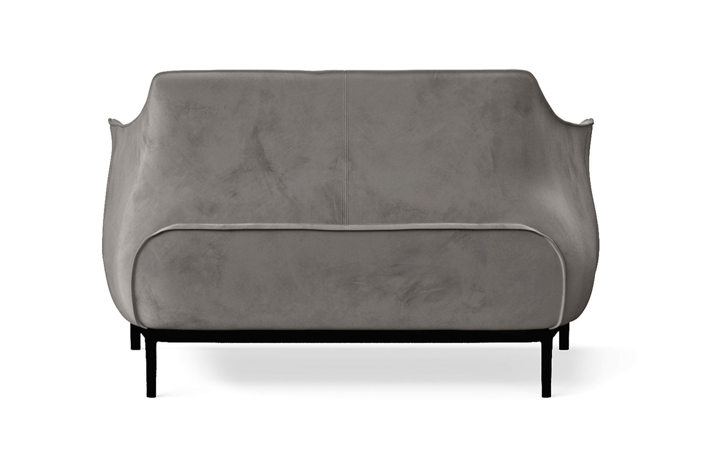 Lamezia 2 Seater Sofa Grey Velvet