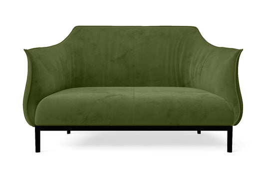 Lamezia 2 Seater Sofa Lime Velvet