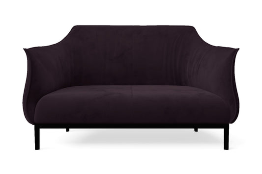 Lamezia 2 Seater Sofa Purple Velvet