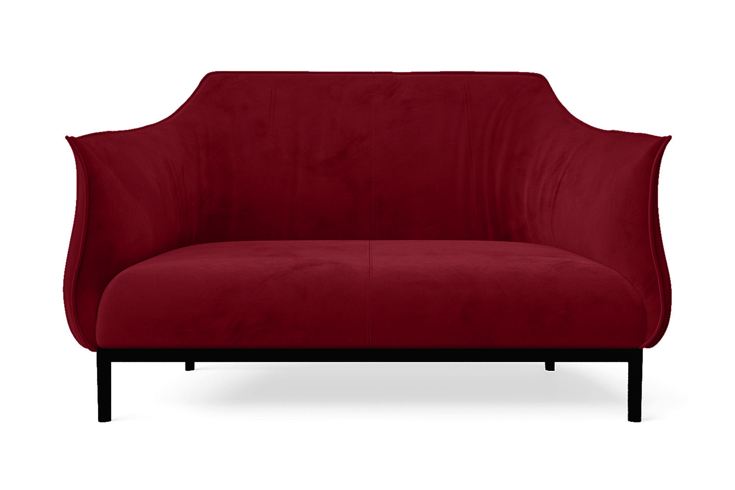 Lamezia 2 Seater Sofa Red Velvet