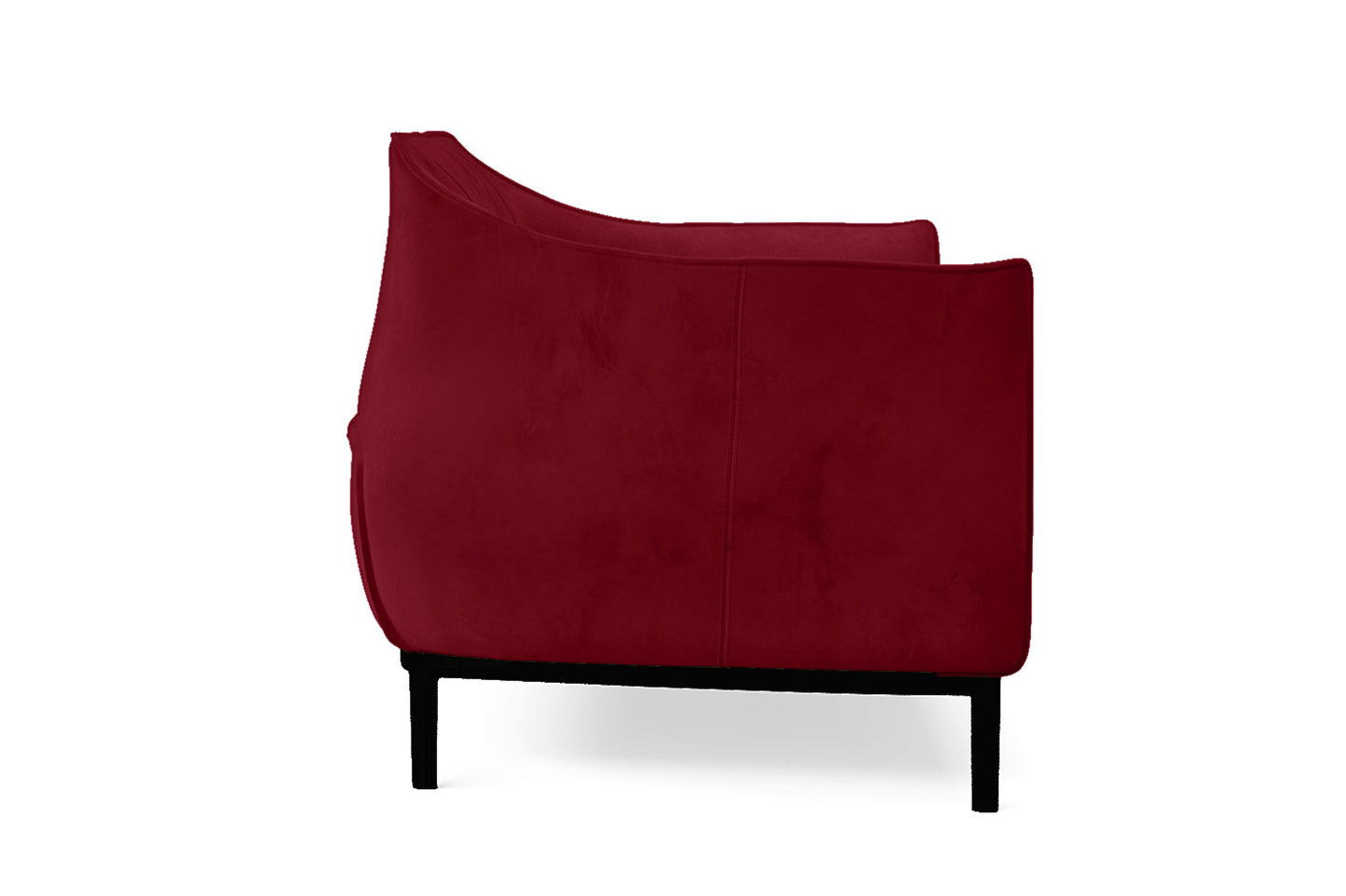 Lamezia 2 Seater Sofa Red Velvet