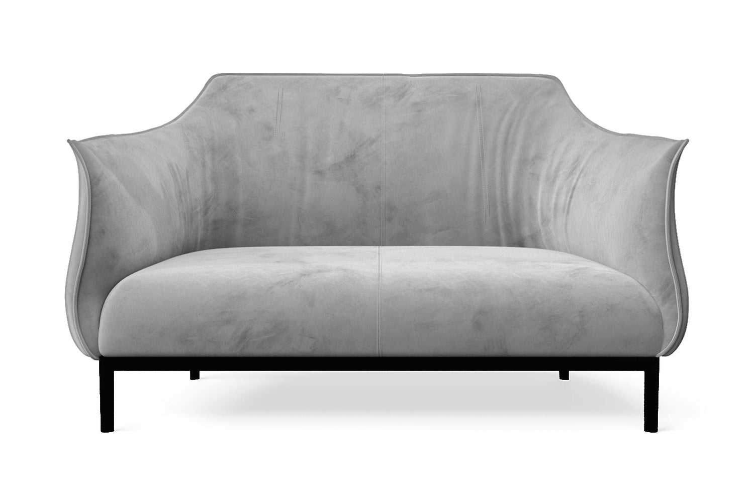 Lamezia 2 Seater Sofa White Velvet