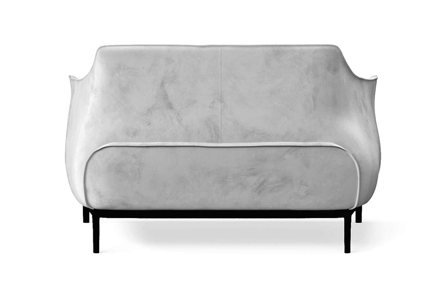 Lamezia 2 Seater Sofa White Velvet