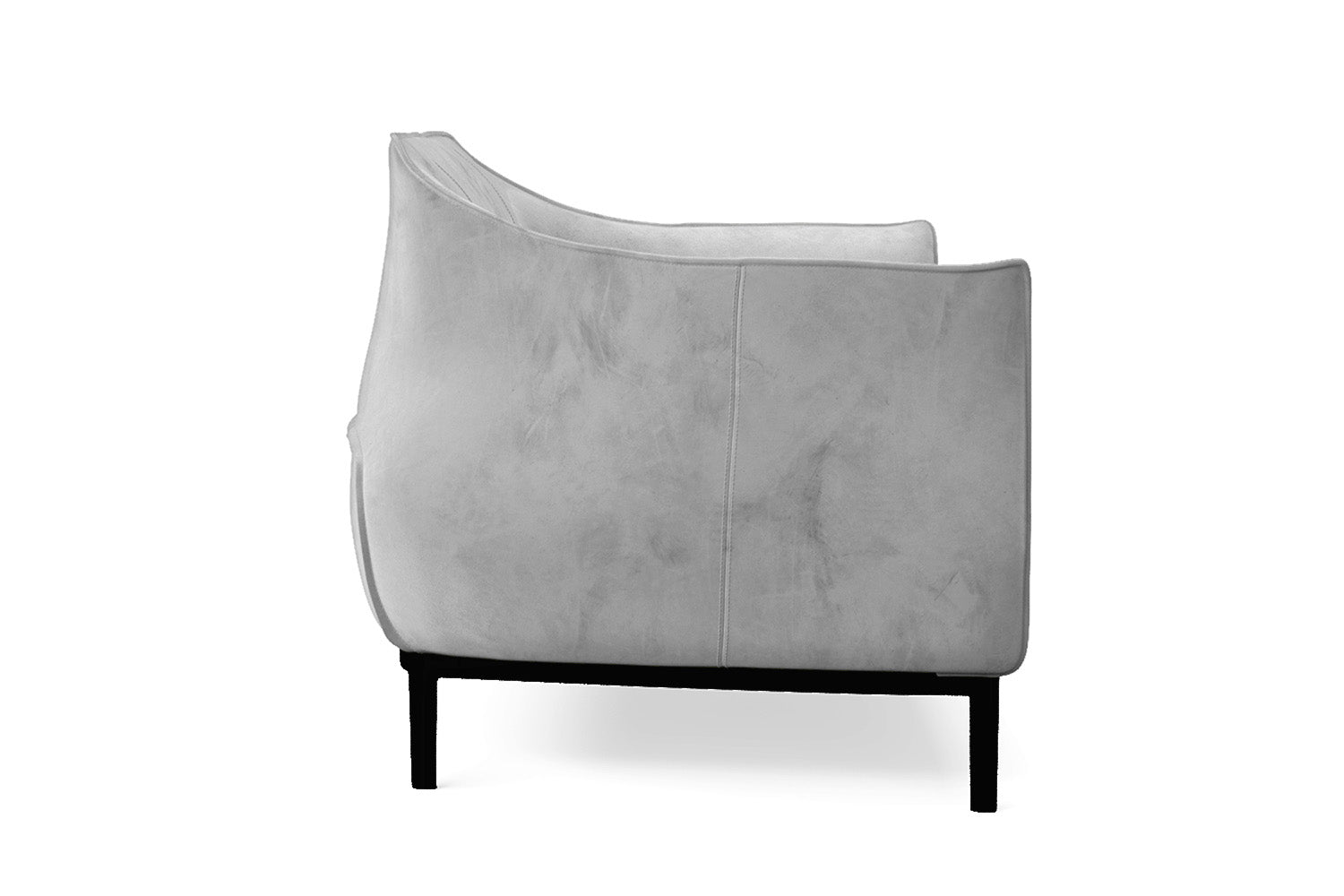 Lamezia 2 Seater Sofa White Velvet