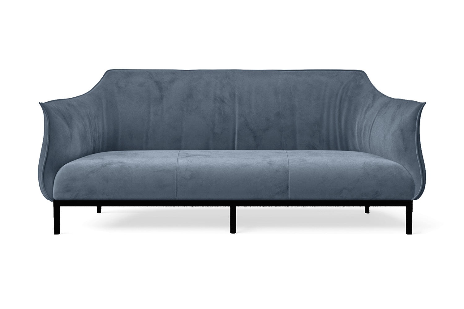 Lamezia 3 Seater Sofa Baby Blue Velvet