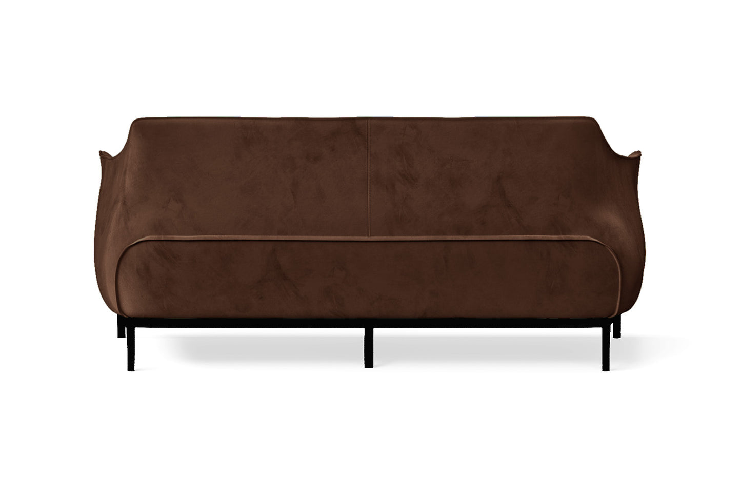 Lamezia 3 Seater Sofa Coffee Brown Velvet