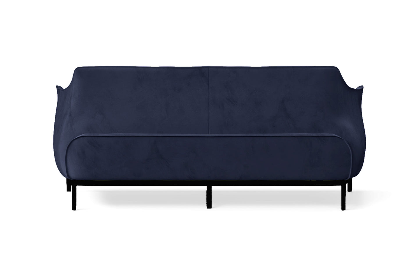 Lamezia 3 Seater Sofa Dark Blue Velvet