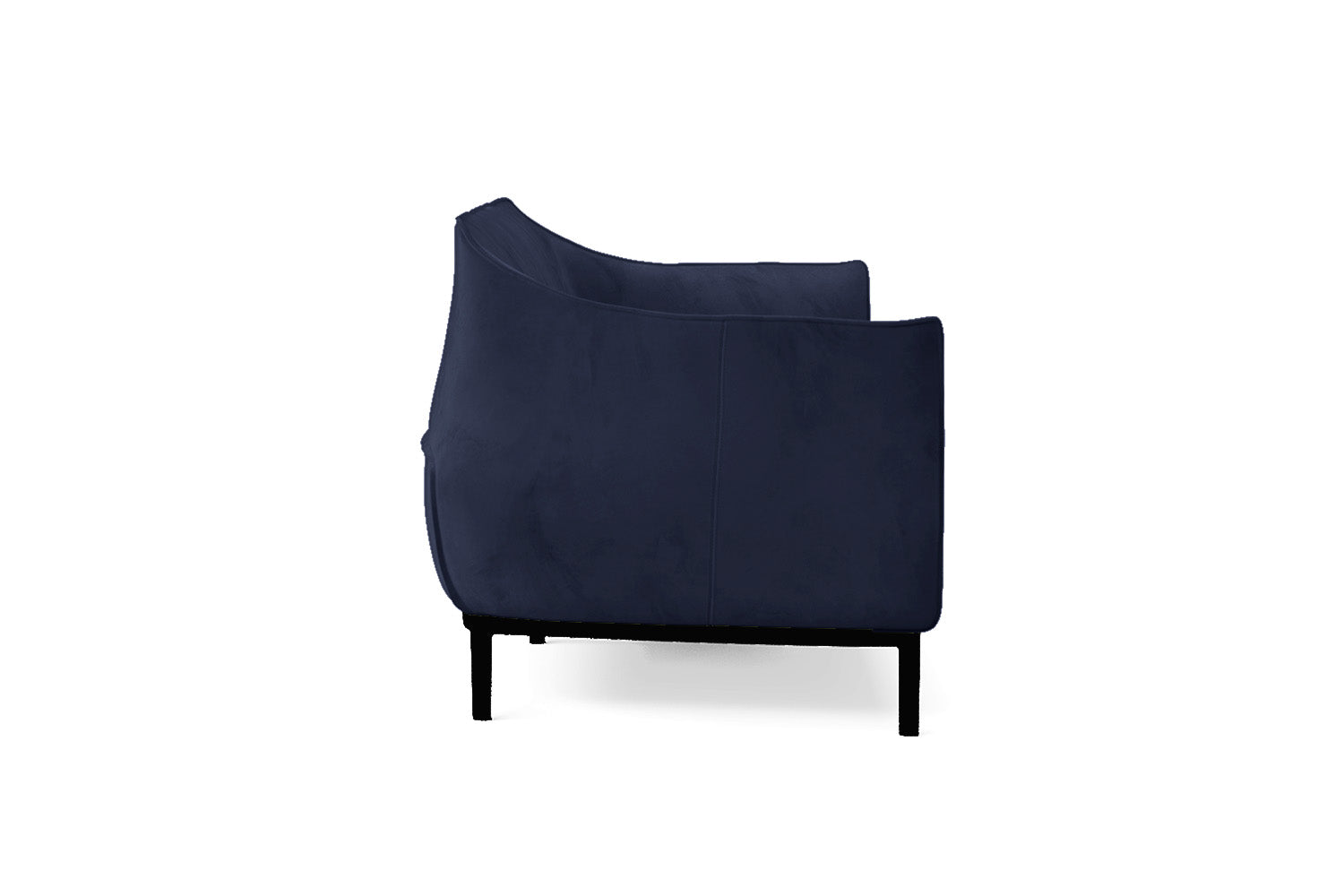 Lamezia 3 Seater Sofa Dark Blue Velvet