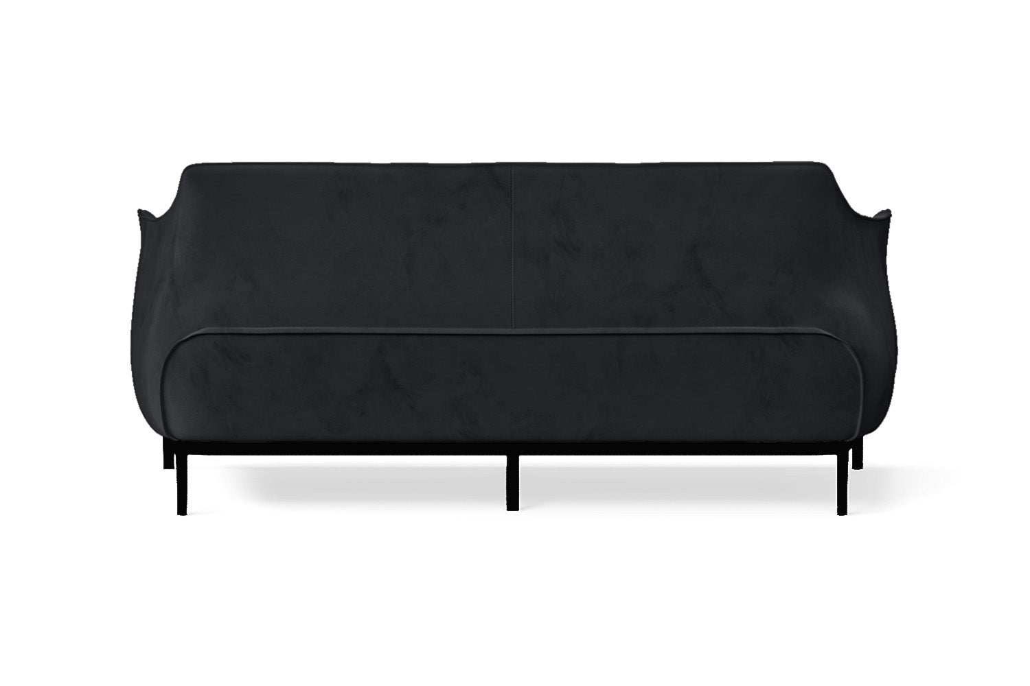 Lamezia 3 Seater Sofa Dark Grey Velvet