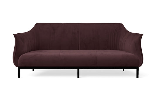 Lamezia 3 Seater Sofa Grape Velvet