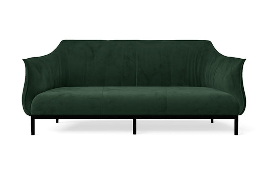 Lamezia 3 Seater Sofa Green Velvet