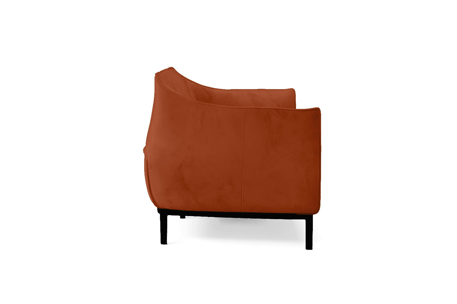 Lamezia 3 Seater Sofa Orange Velvet