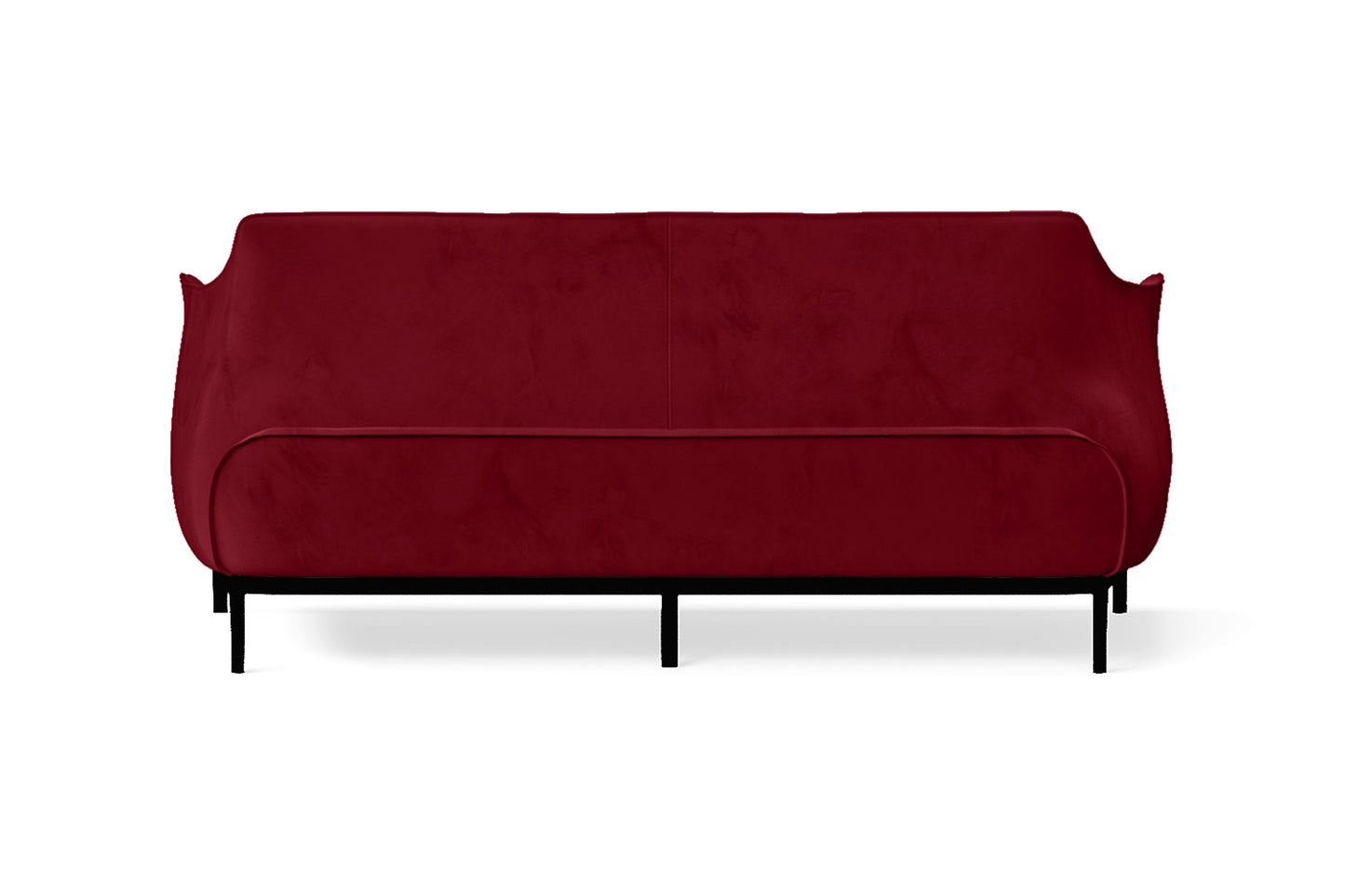 Lamezia 3 Seater Sofa Red Velvet