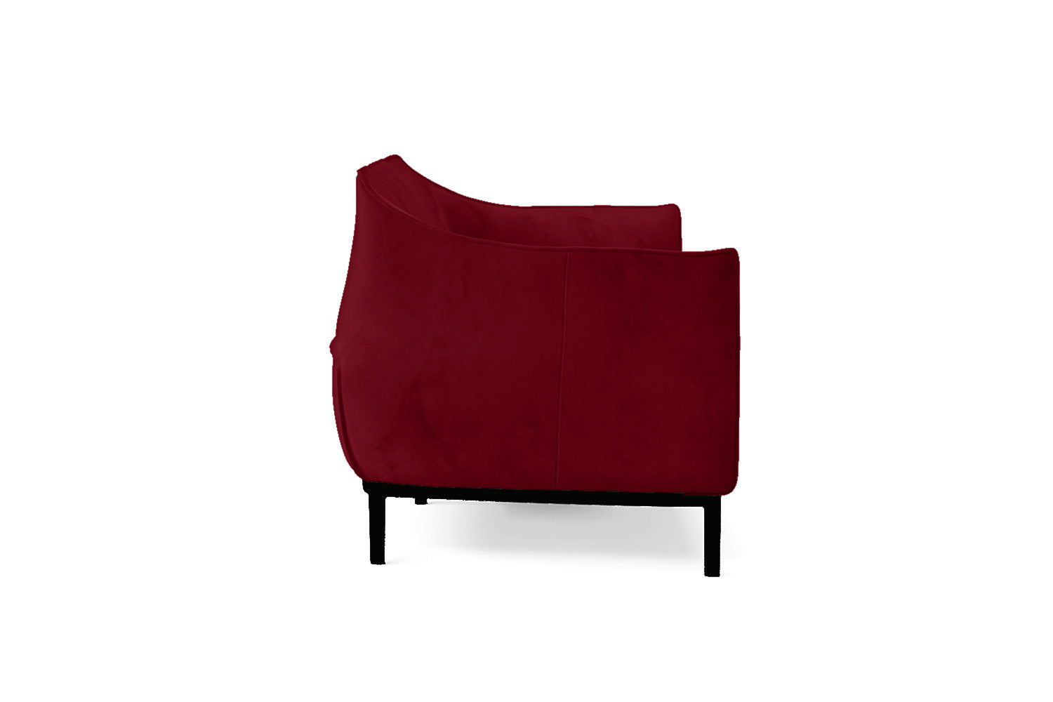 Lamezia 3 Seater Sofa Red Velvet