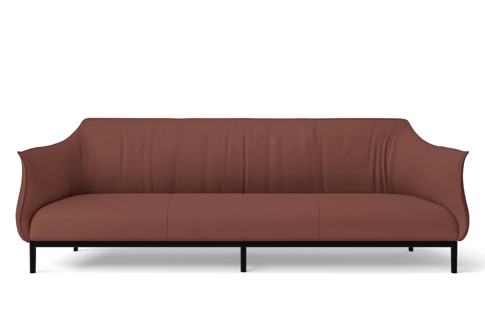 Lamezia 4 Seater Sofa Mauve Leather