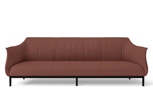 Lamezia 4 Seater Sofa Mauve Leather