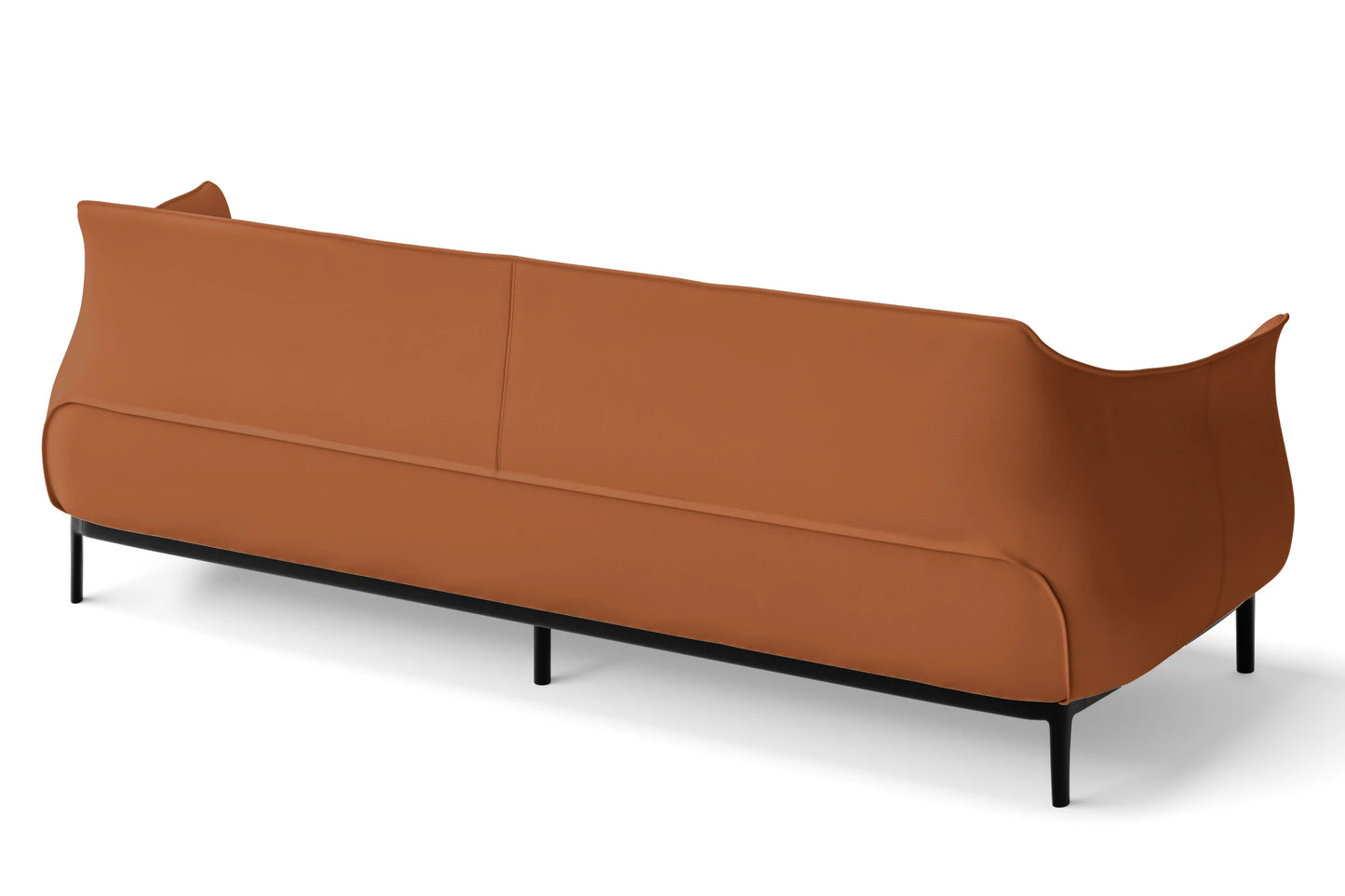 Lamezia 4 Seater Sofa Tan Brown Leather