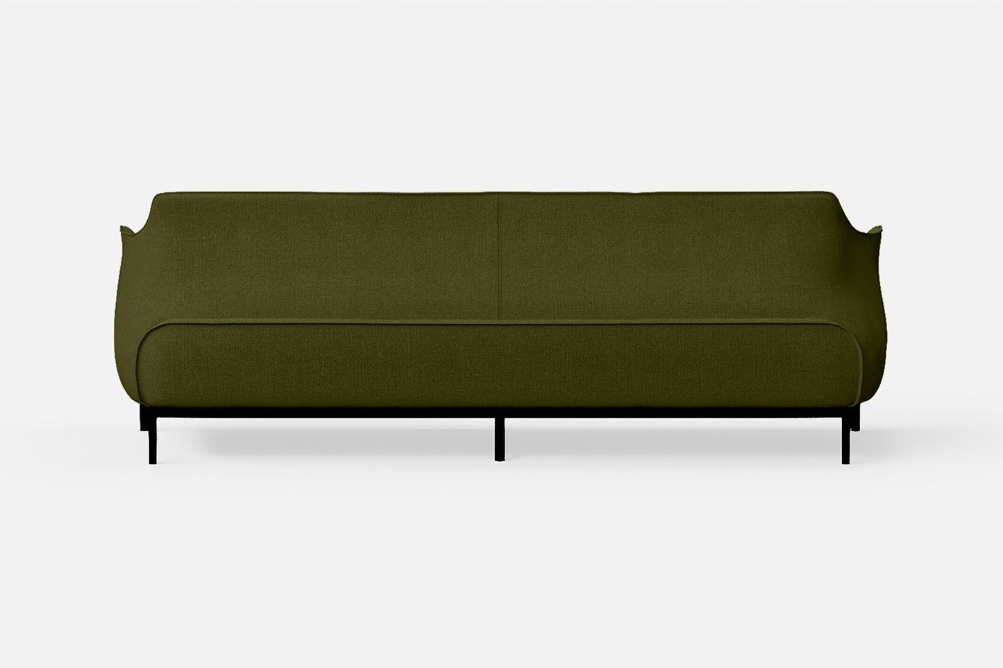 Lamezia 4 Seater Sofa Olive Linen Fabric