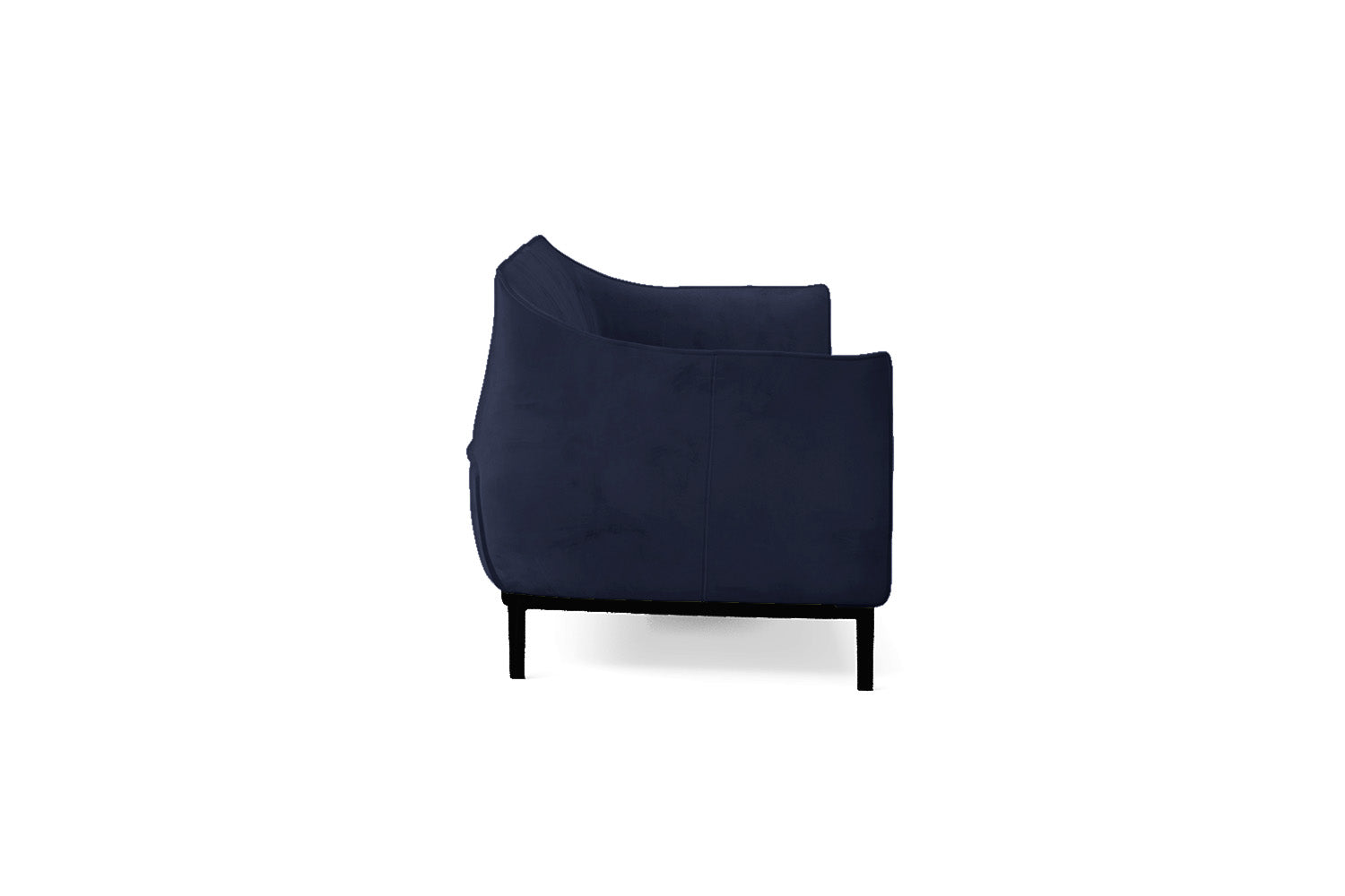 Lamezia 4 Seater Sofa Dark Blue Velvet