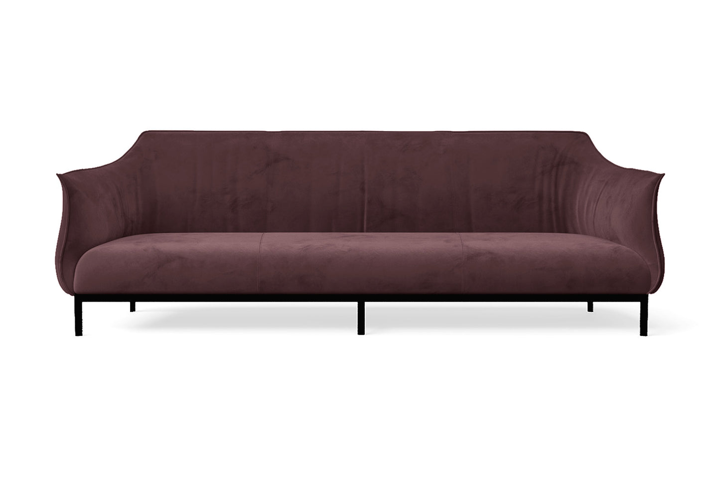 Lamezia 4 Seater Sofa Grape Velvet