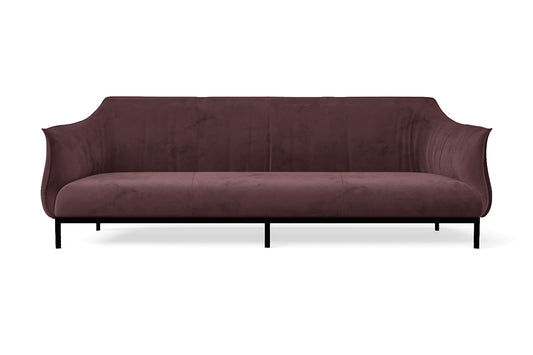 Lamezia 4 Seater Sofa Grape Velvet