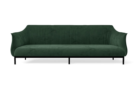 Lamezia 4 Seater Sofa Green Velvet