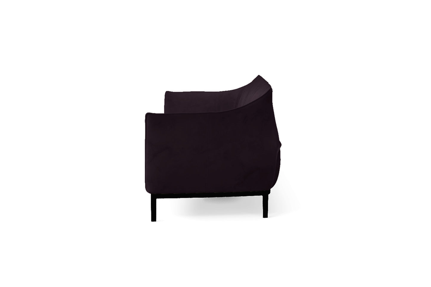 Lamezia 4 Seater Sofa Purple Velvet