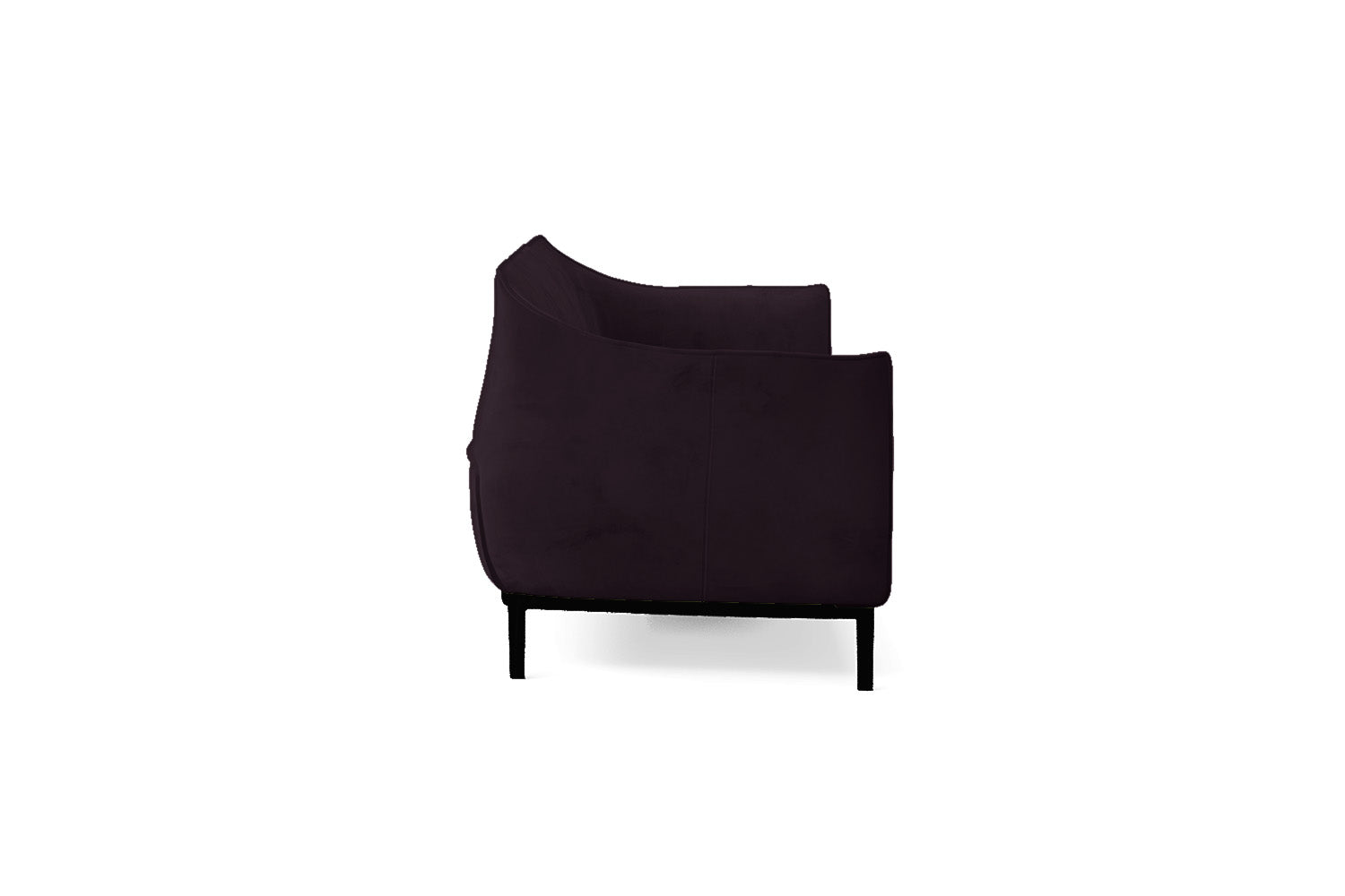 Lamezia 4 Seater Sofa Purple Velvet