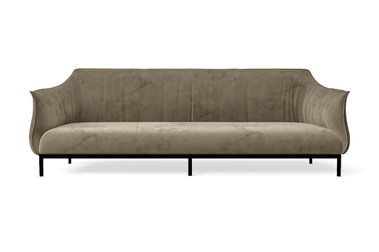 Lamezia 4 Seater Sofa Sand Velvet