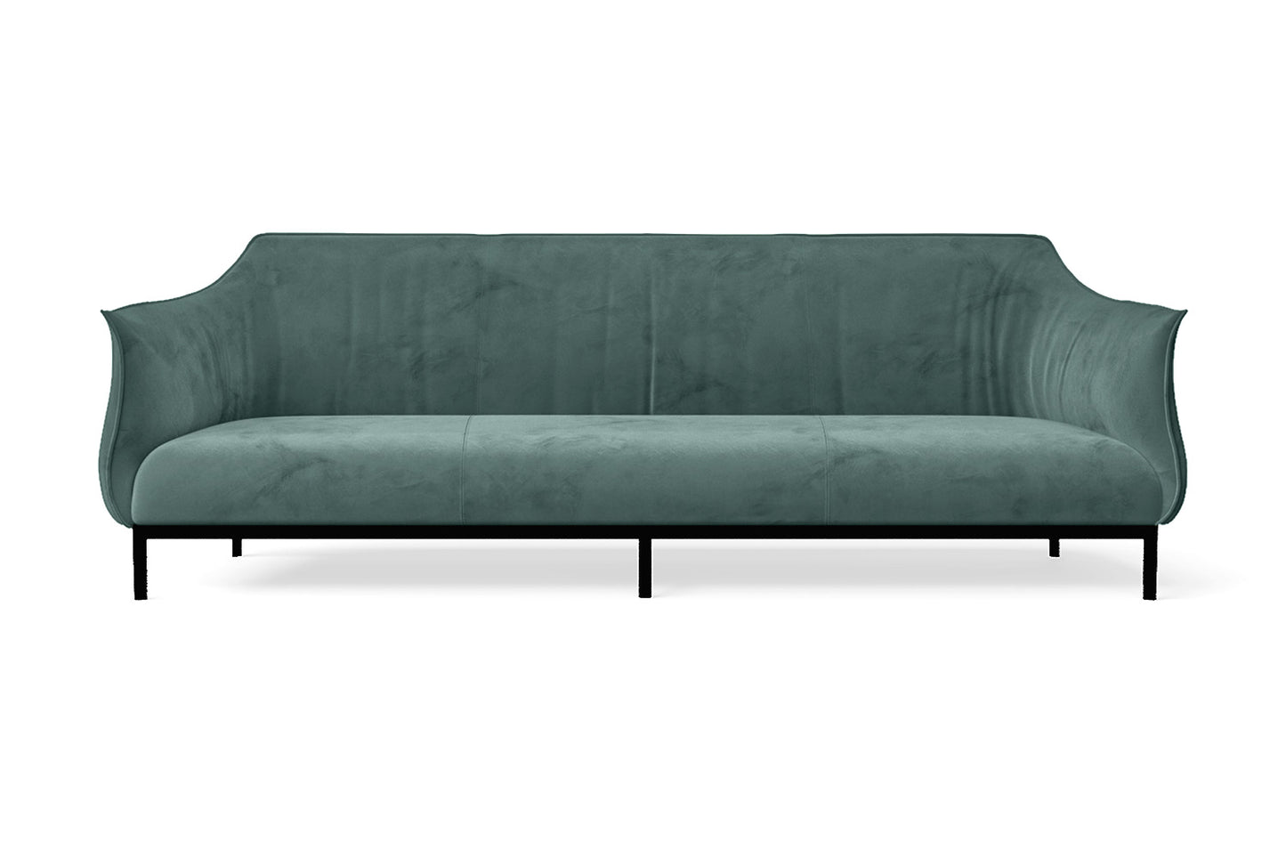 Lamezia 4 Seater Sofa Teal Velvet