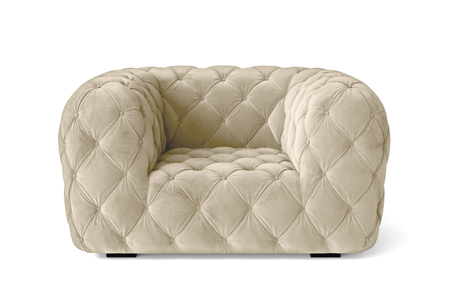 Lecce Armchair Cream Velvet