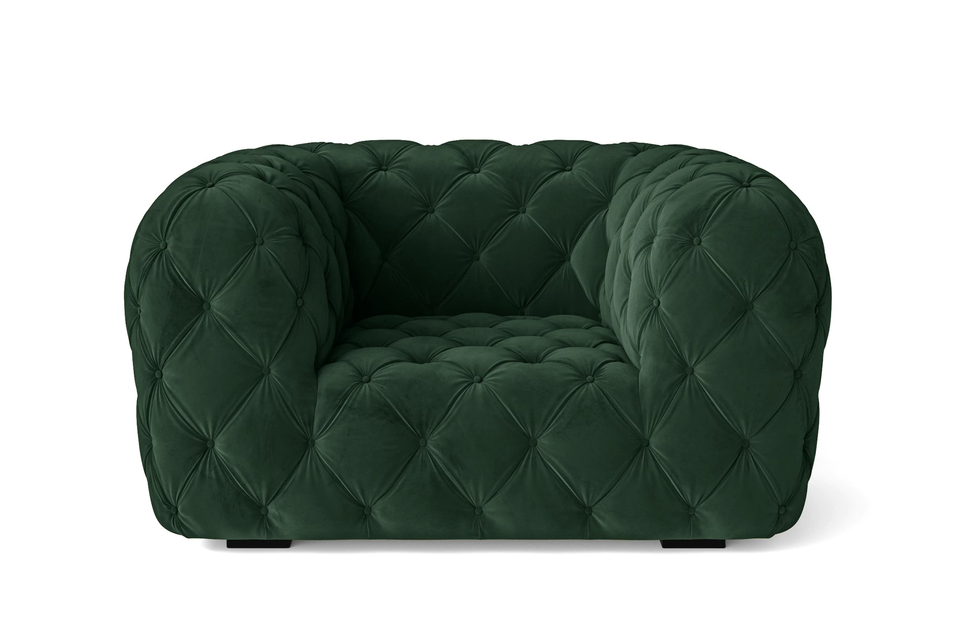 Lecce Armchair Green Velvet