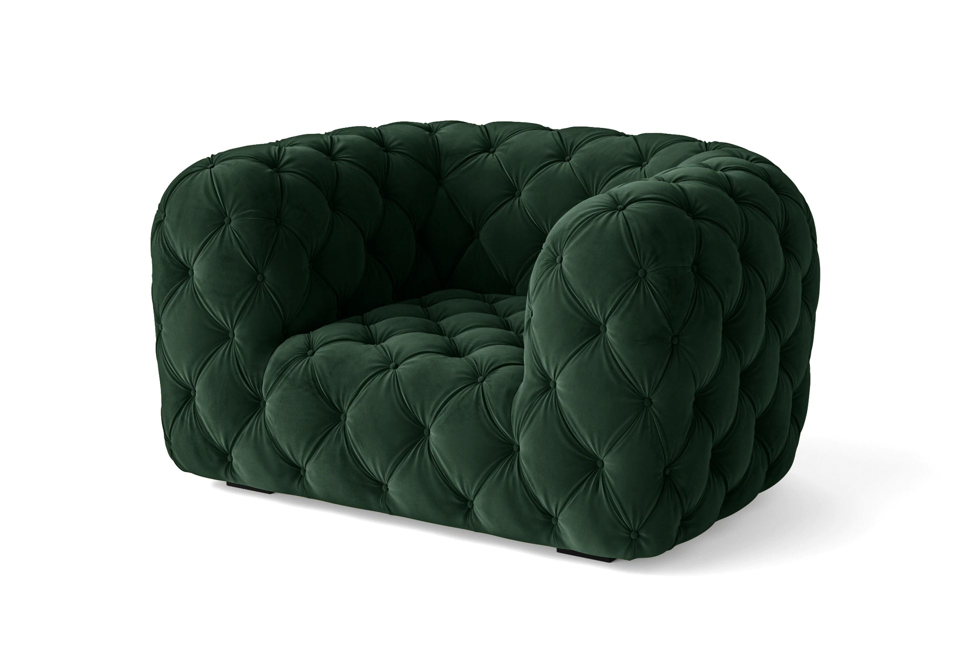 Lecce Armchair Green Velvet