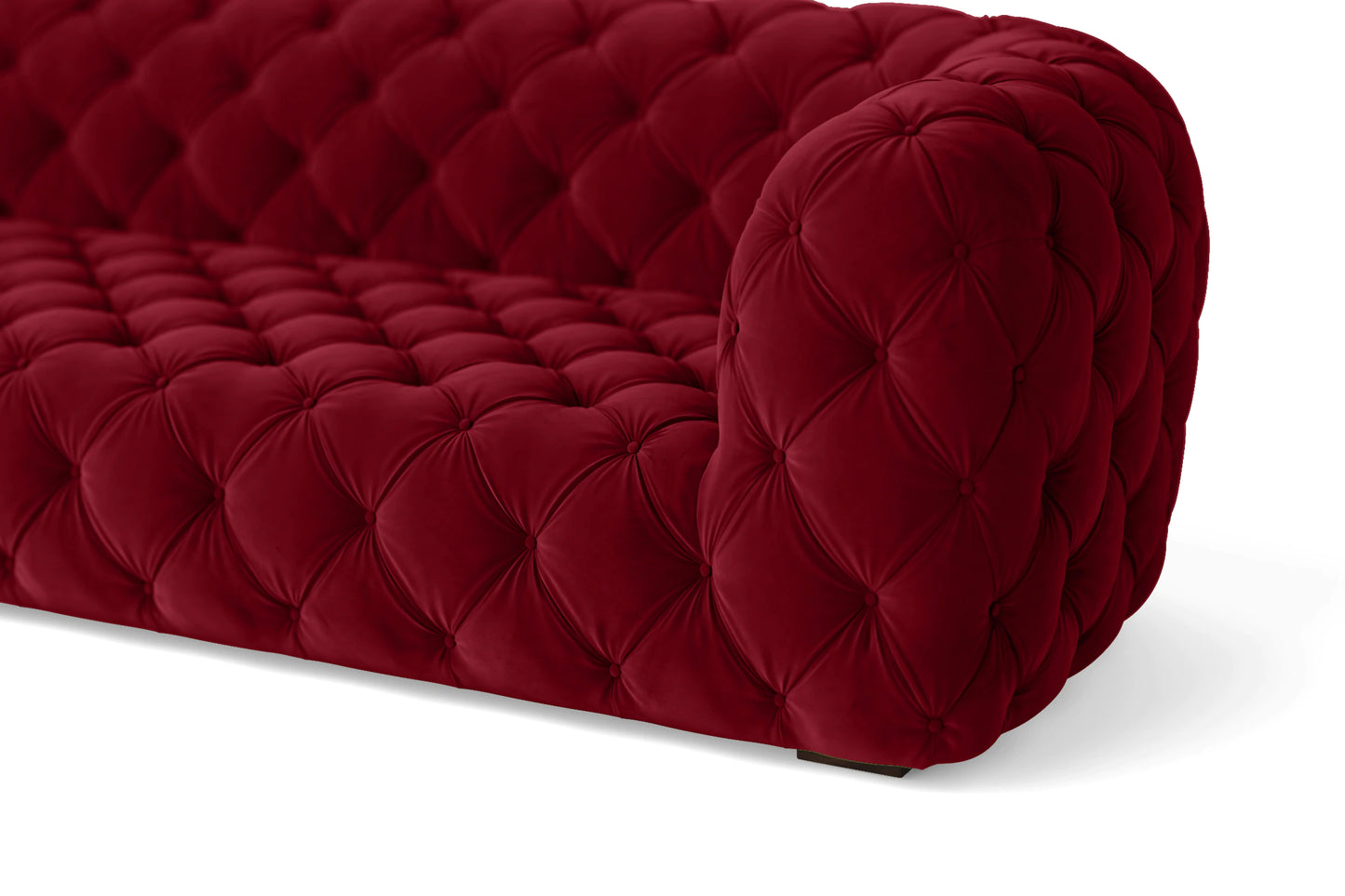 Lecce Armchair Red Velvet