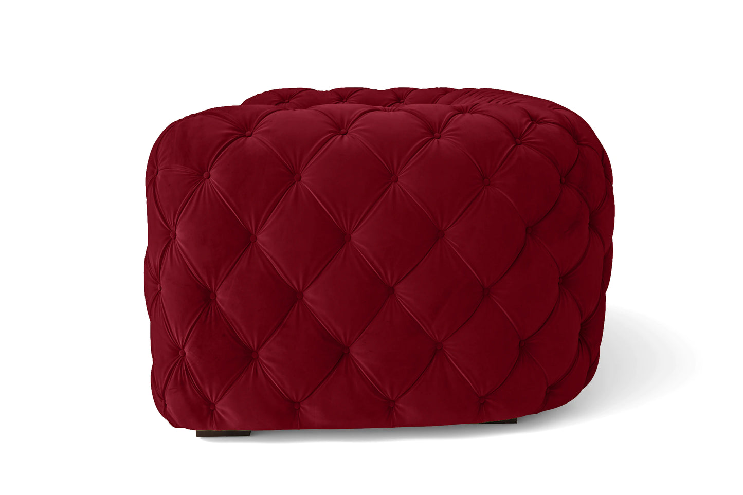 Lecce Armchair Red Velvet