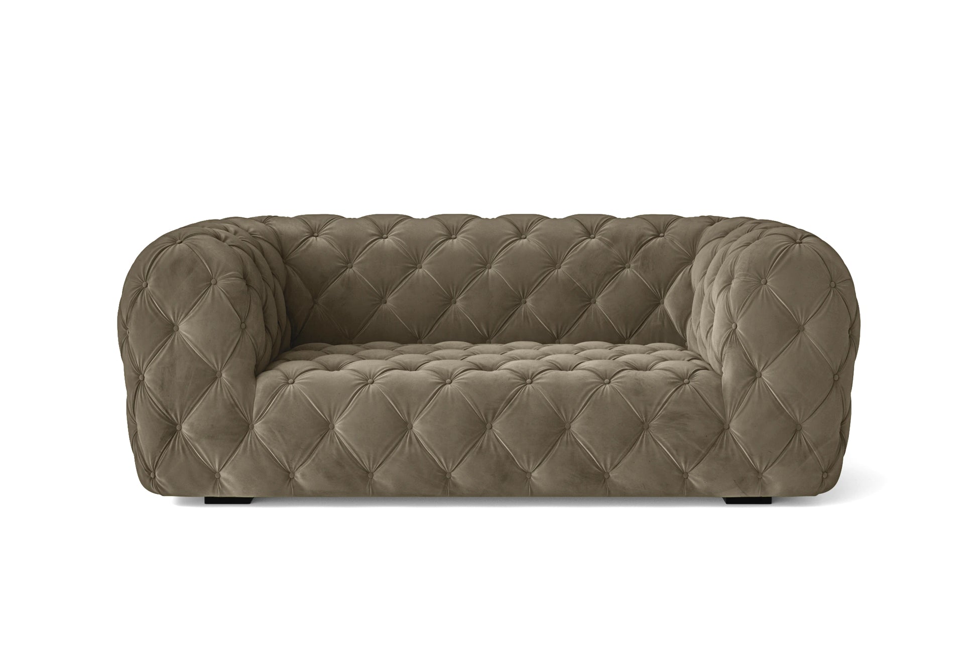 Lecce 2 Seater Sofa Sand Velvet