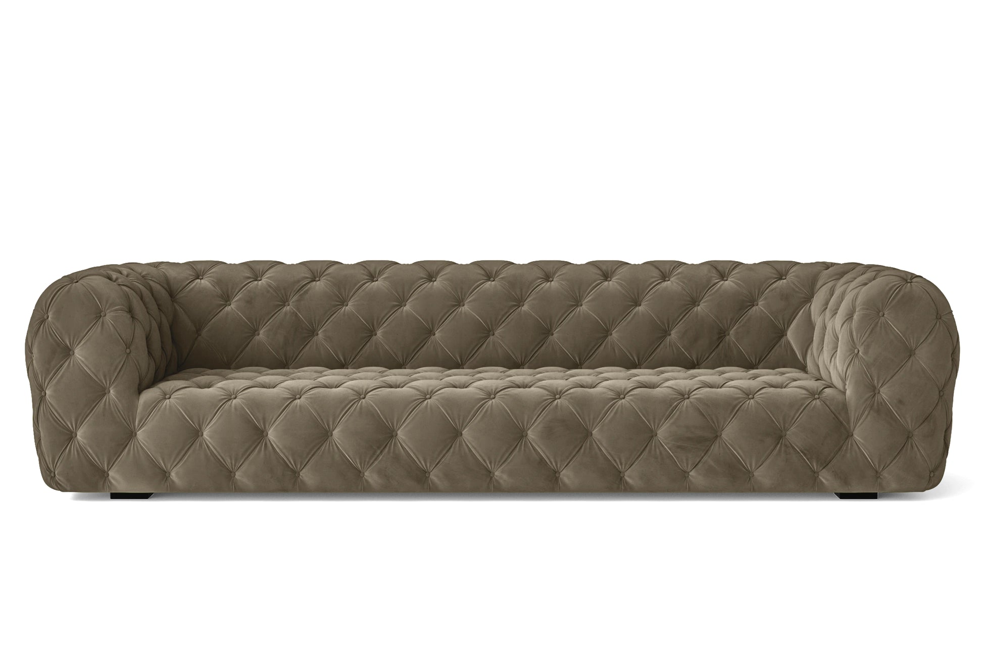 Lecce 4 Seater Sofa Sand Velvet