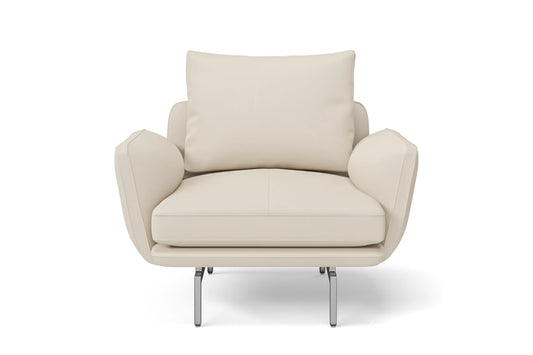 Legnano Armchair Cream Leather