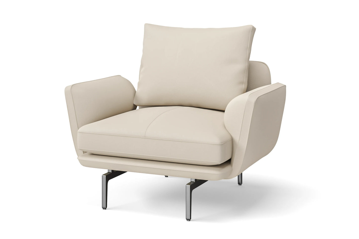 Legnano Armchair Cream Leather