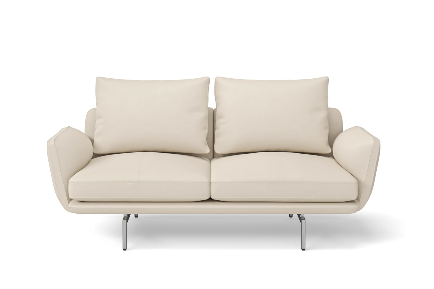 Legnano 2 Seater Sofa Cream Leather