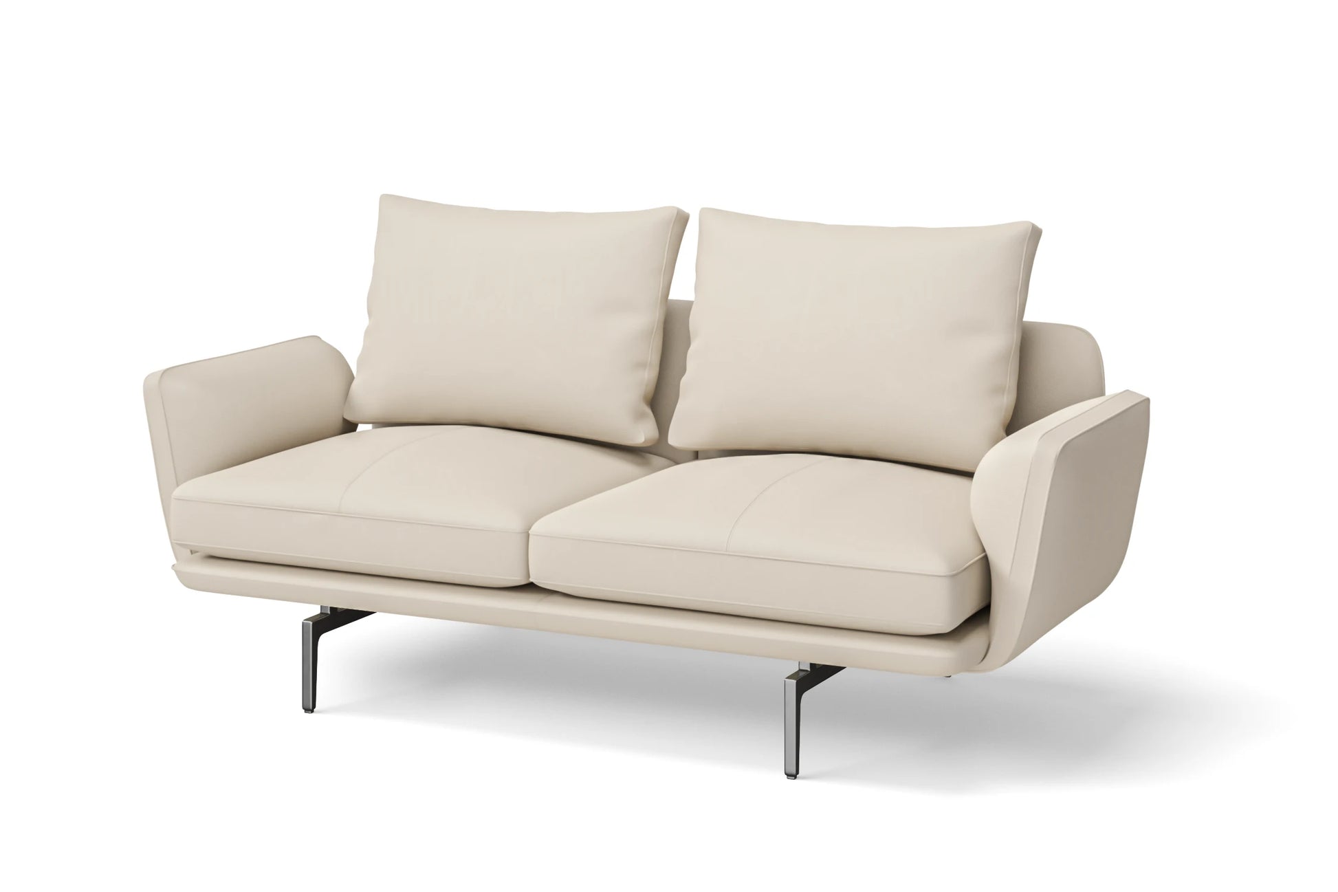 Legnano 2 Seater Sofa Cream Leather