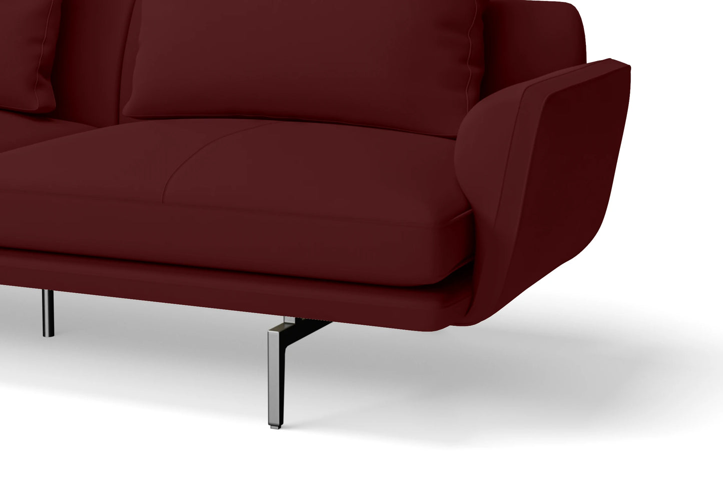 Legnano 2 Seater Sofa Red Leather