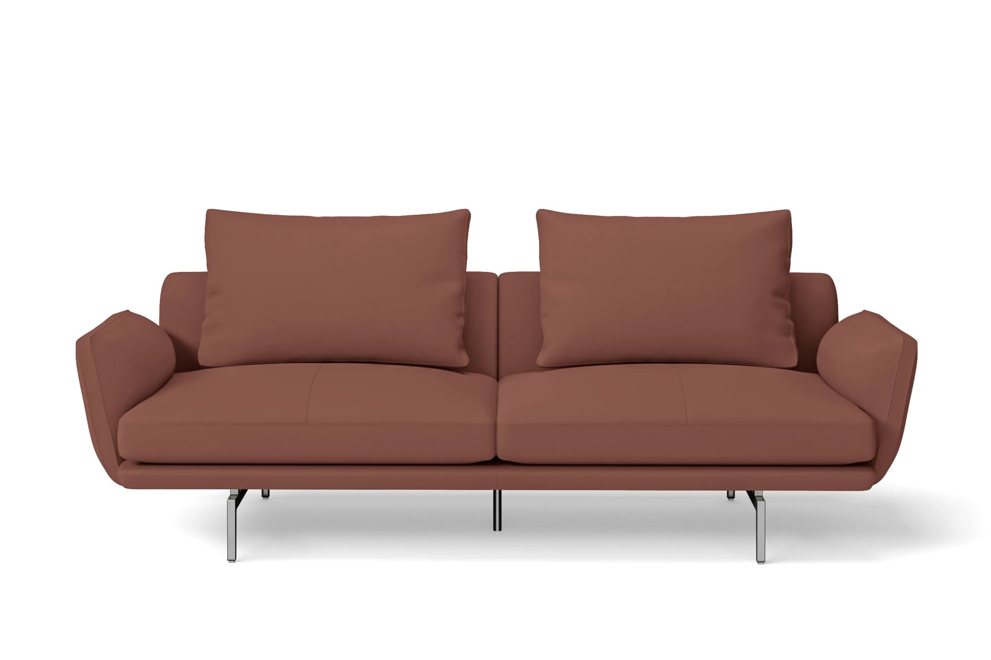 Legnano 3 Seater Sofa Mauve Leather