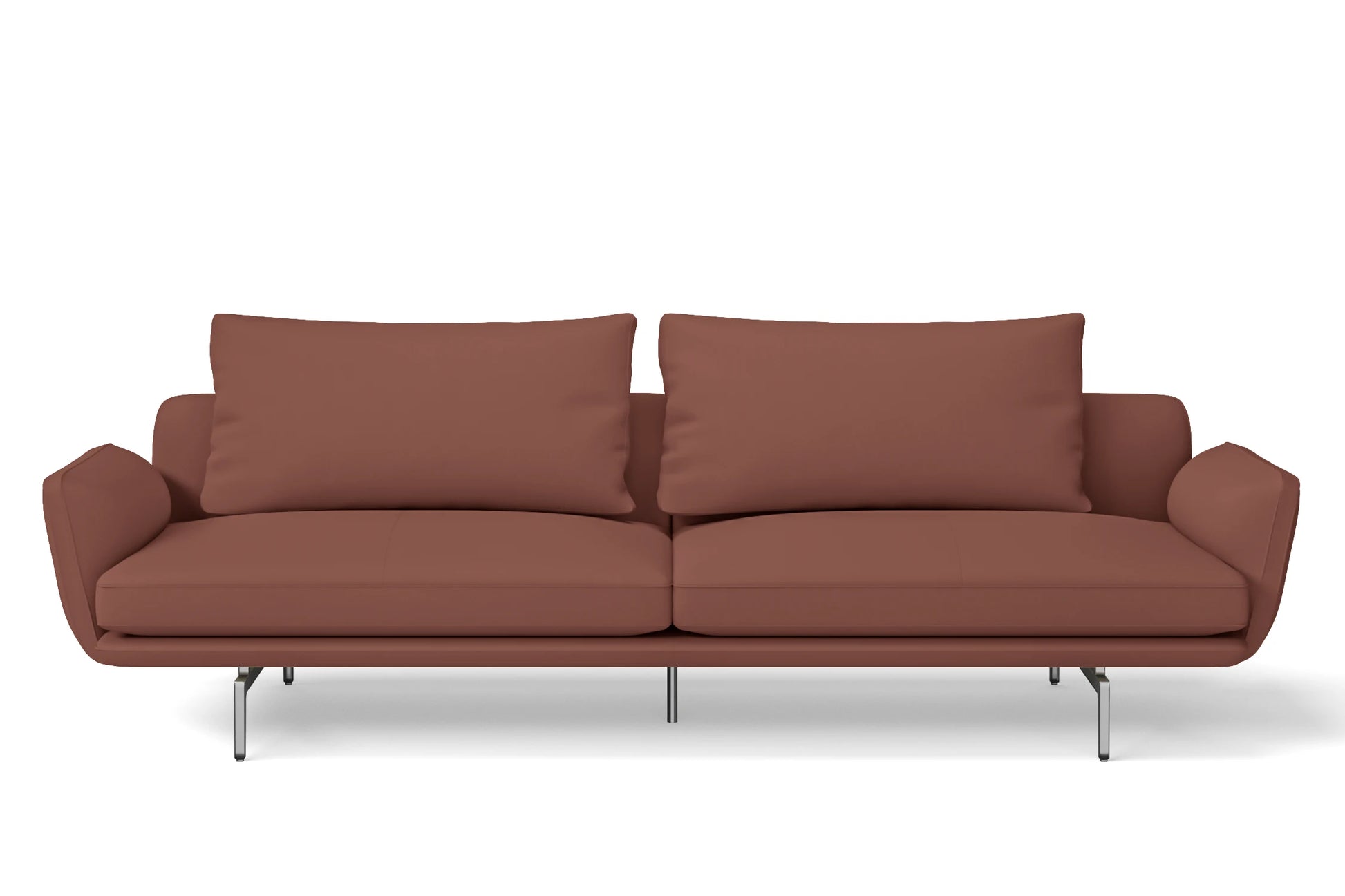 Legnano 4 Seater Sofa Mauve Leather