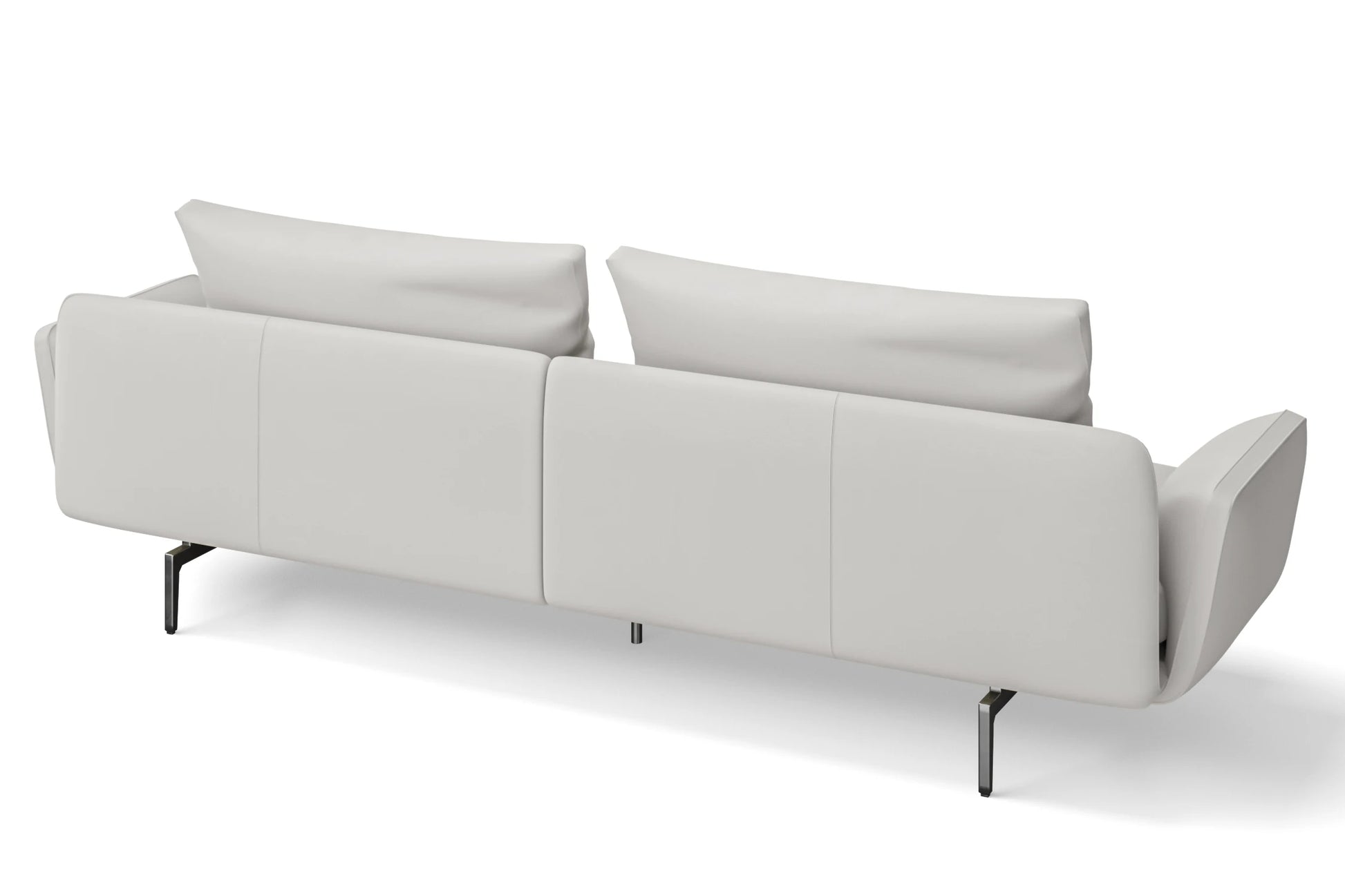 Legnano 4 Seater Sofa White Leather