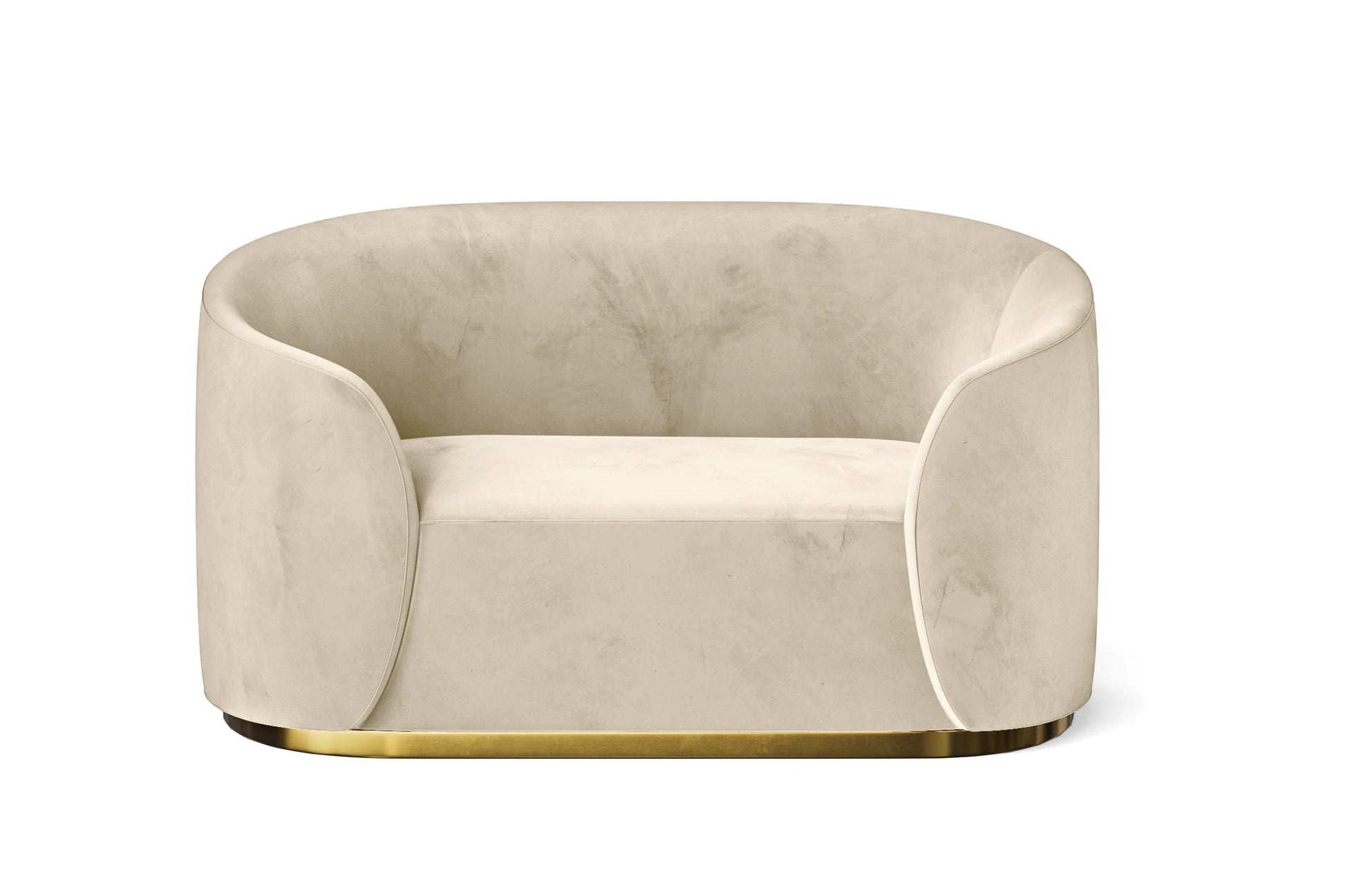 Livorno Armchair Cream Velvet